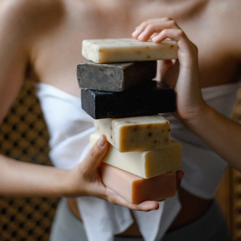 Olivia Care Sea Mud Bar Soap 100% Natural, Vegan & Organic - For Face & Body -Nourish, Exfoliate, Hydrate, Moisturize & Deep Clean - Leave Skin Purified & Glowing - 8 OZ - Image 5